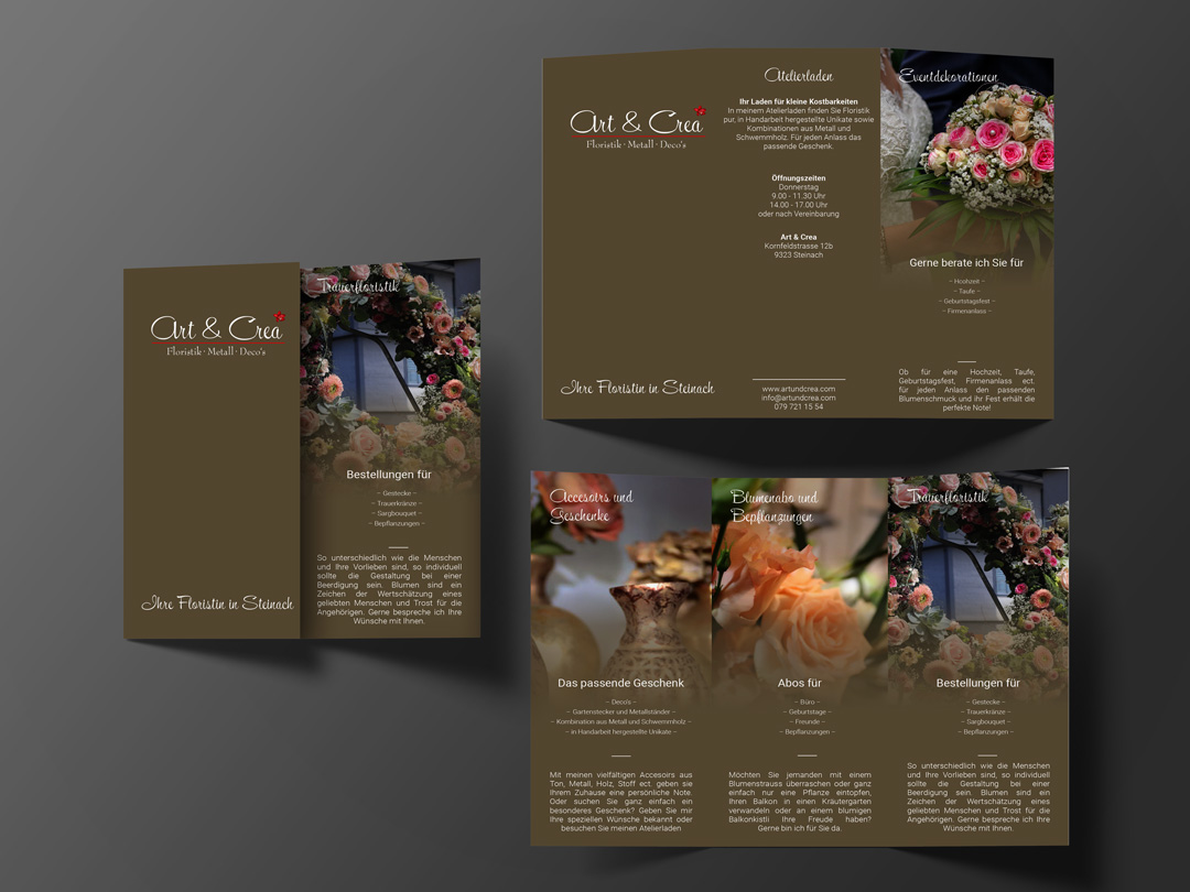 Flyer Art & Crea AG