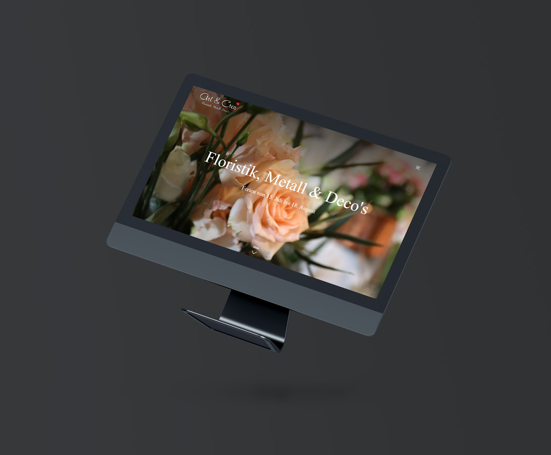 Webseite Art & Crea AG